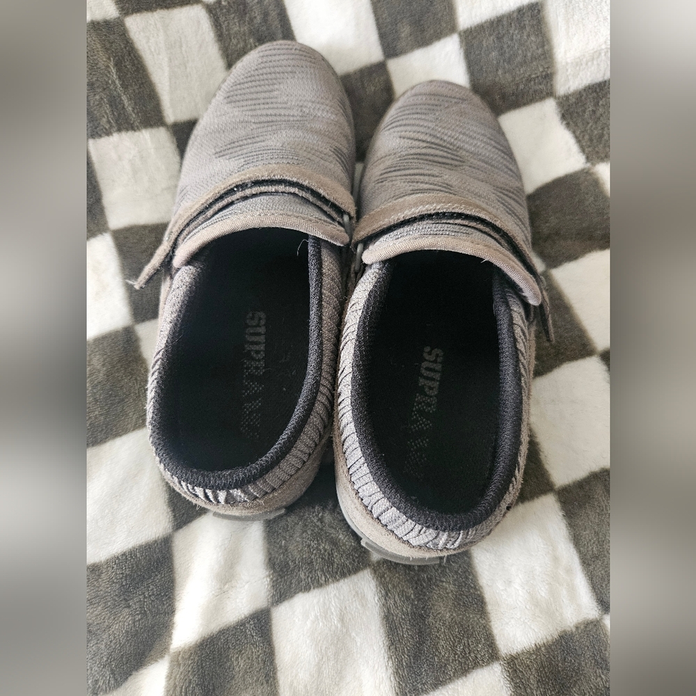 Supra Grey Slip On Skate Shoe - Picture 5 of 7